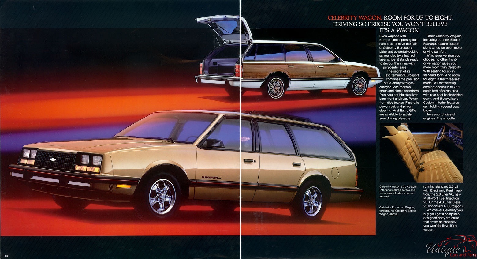 1985 Chevrolet Celebrity Brochure Page 9